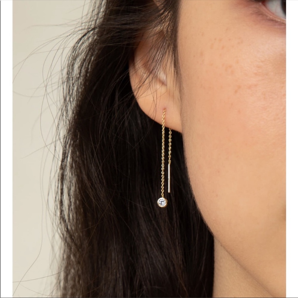 NWT Oak + Fort minimal earrings